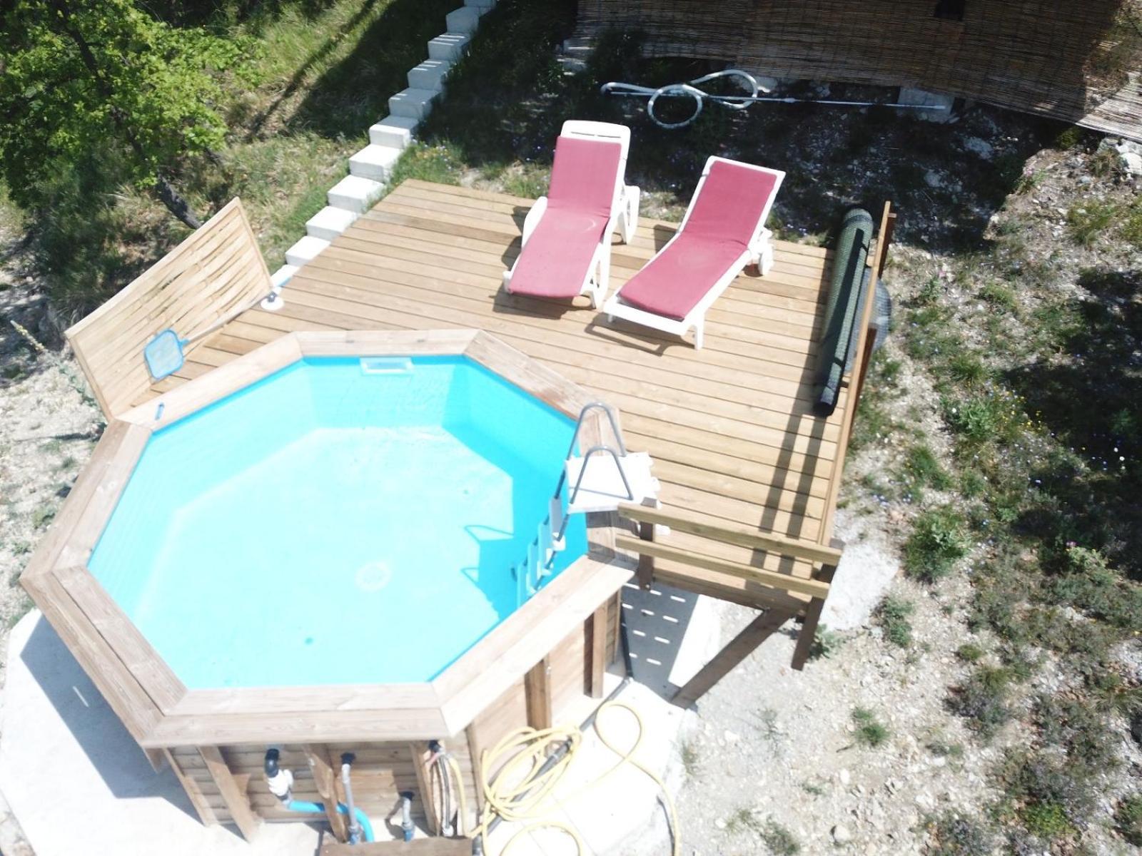 Chalet Sur Pilotis Avec Piscine Privee Lucéram Exterior foto